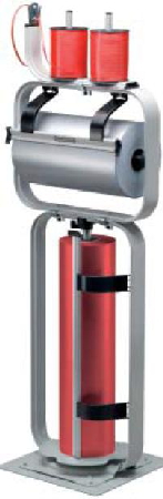 Abroll- und Abreißgerät