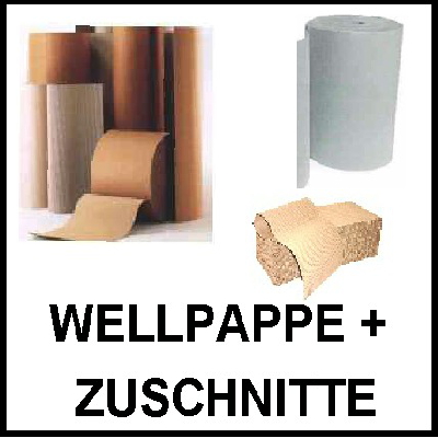 Wellpappe und Zuschnitte